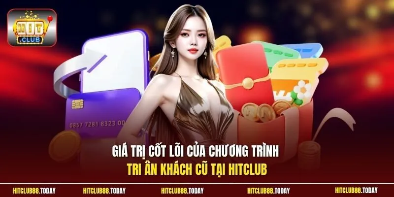 Tri Ân Khách Cũ Hitclub - Ưu Đãi Riêng Cho Khách Hàng Lâu Năm 10 Sunwin Giá trị cốt lõi của chương trình tri ân khách cũ tại Hitclub
