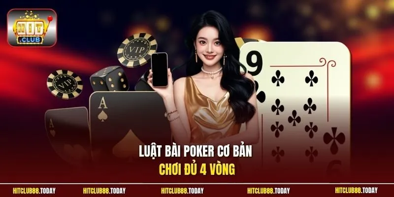 Cách Chơi Poker Online Năm 2026 Chuẩn Xác Cho Người Mới 3 Sunwin Luật bài poker cơ bản chơi đủ 4 vòng
