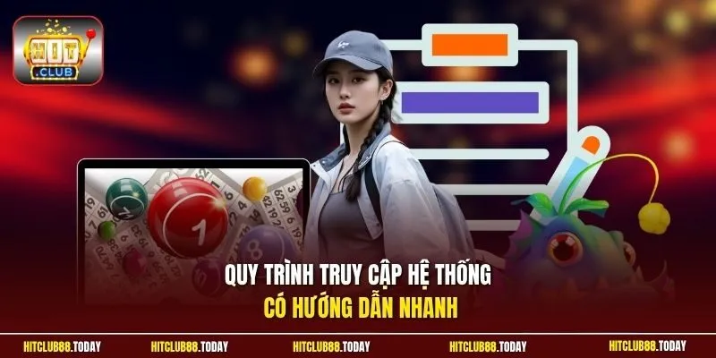 Quy trình truy cập hệ thống có hướng dẫn nhanh
